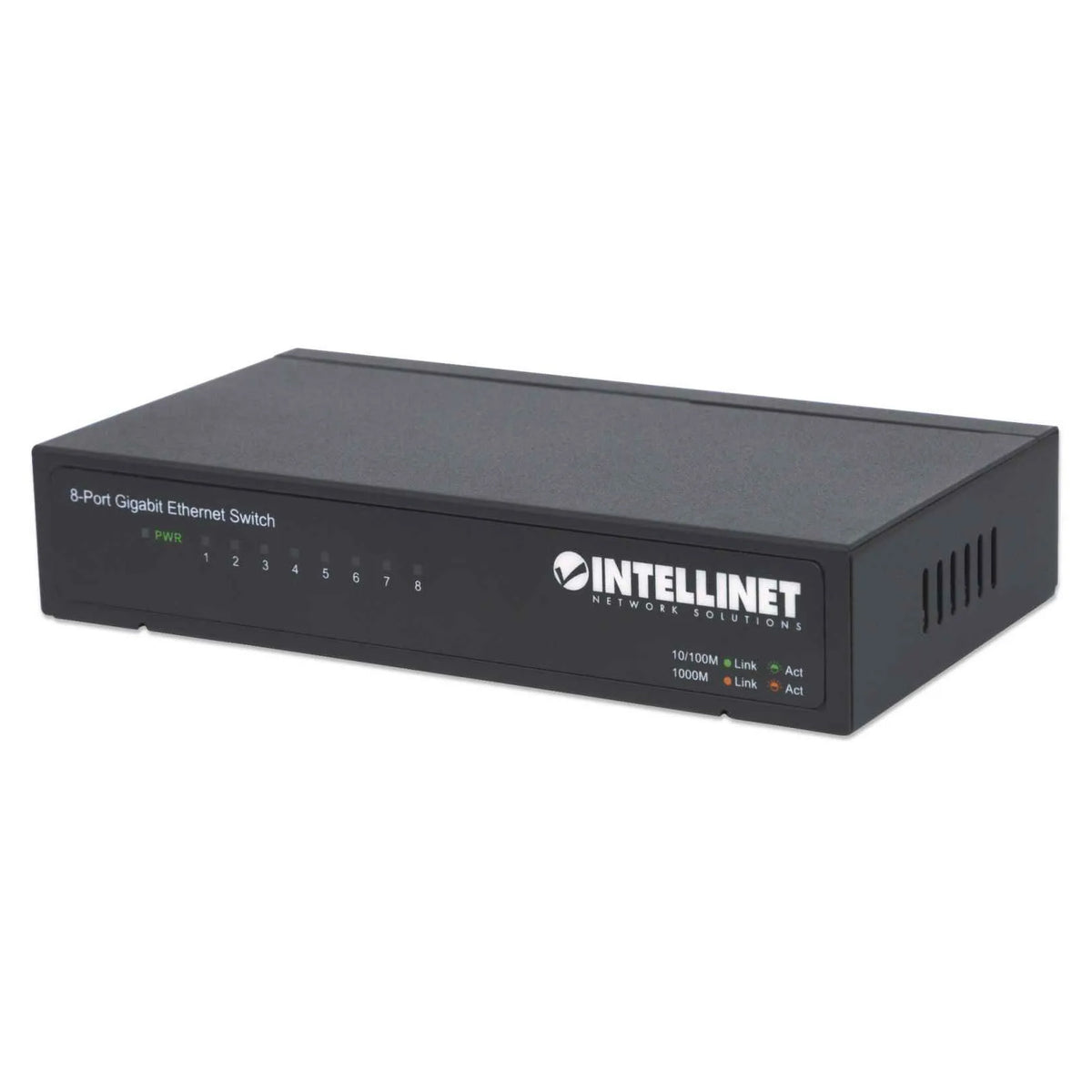 Intellinet 530347, 8-Port Gigabit Ethernet Switch — Blue Star