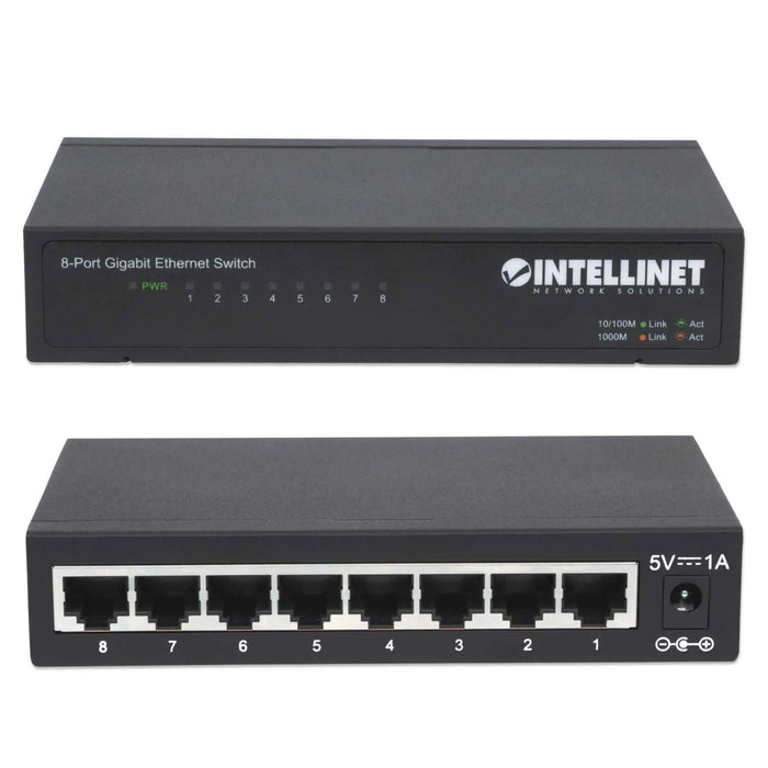 Intellinet 530347, 8-Port Gigabit Ethernet Switch