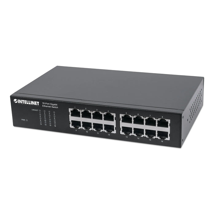 Intellinet 561068, 16-Port Gigabit Ethernet Switch