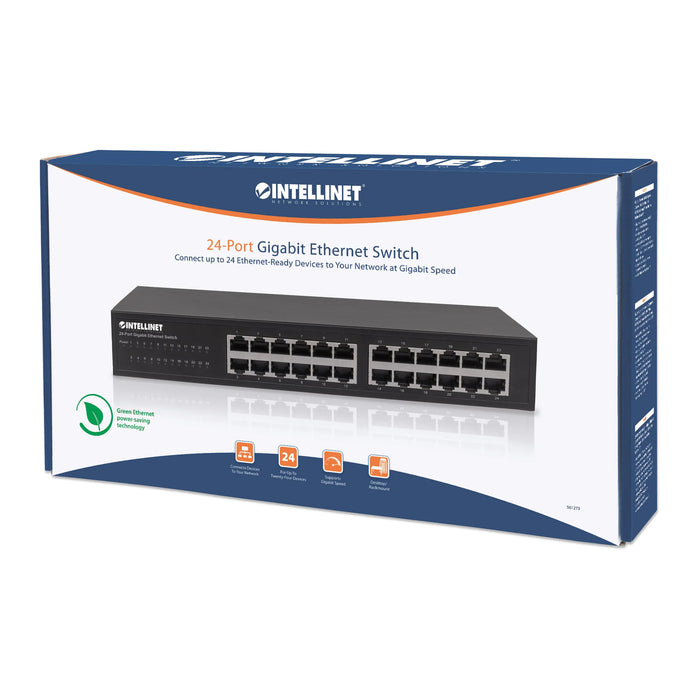 Intellinet 561273, 24-Port Gigabit Ethernet Switch
