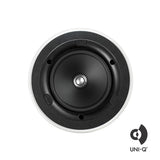 KEF CI130ER, 5.25" In-Ceiling, Uni-Q Two-way 130mm Round, Marine Grade Speaker, 80W (Pair)