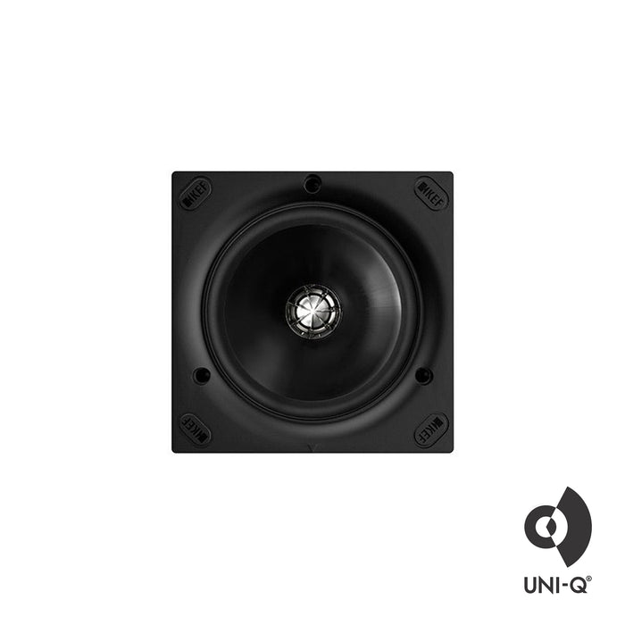 KEF CI130QSfl, 5.25" Round In-Ceiling, Uni-Q Flush Mounted, Magnetic Grill. 130W (Each)