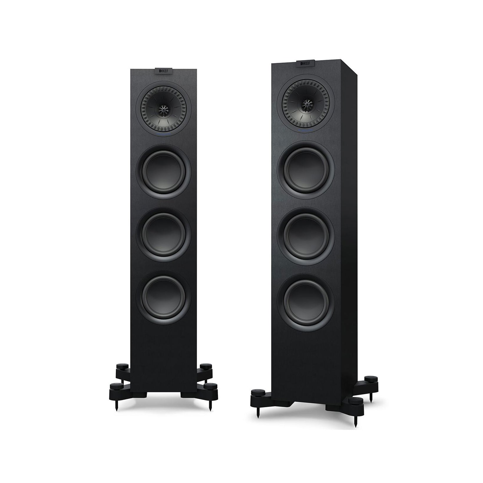 KEF Q550 Floorstanding Loudspeaker, Black, White, Walnut (Each)