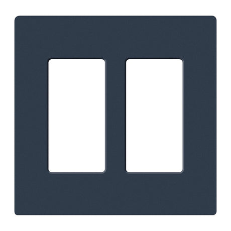 Lutron SC-2, Claro Screwless Designer Wallplate - 2 Gang