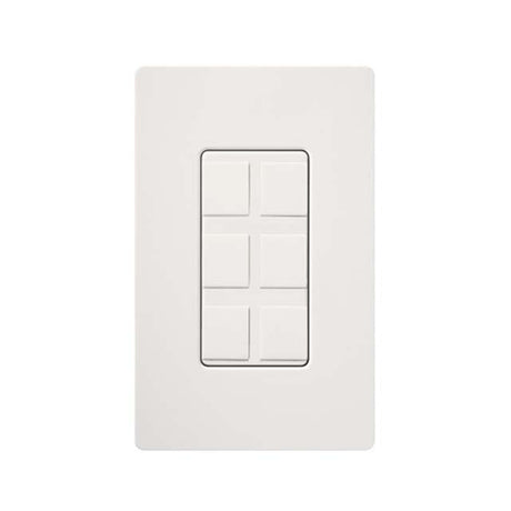 Lutron CA-6PF Claro 6-Port Frame