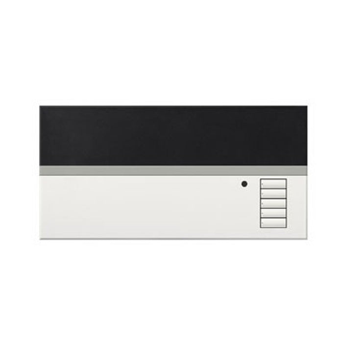 Lutron QSGRJ-3P-1TWH, Grafik Eye, QS Wireless 3 zone control unit, white faceplate with translucent top, 1 shade zones