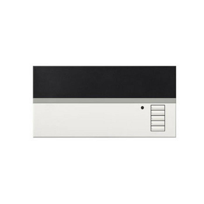 Lutron QSGRJ-4P-1TWH, Grafik Eye QS Wireless 4 zone control unit, white faceplate with translucent top, 1 shade zones.
