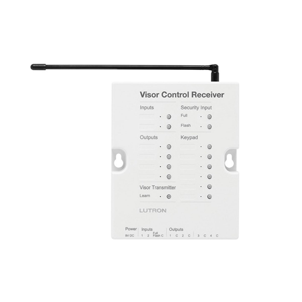 Lutron RRVCRXWH, RadioRA2, Car Visor Receiver Unit, Featuring 2 Gene — Blue Star Wholesale