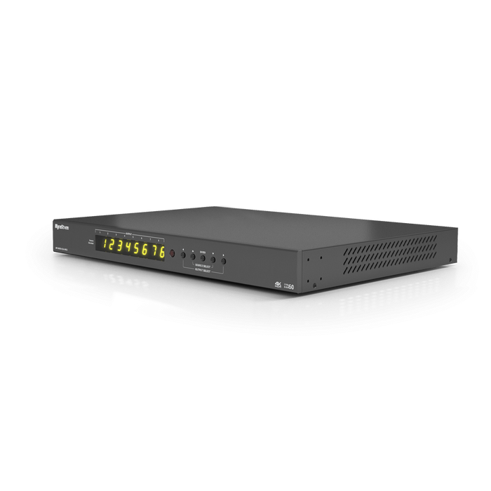 WyreStorm MX-0808-H2A-MK2, 4K HDR 8x8 Pure HDMI Matrix with Scaling Outputs, Audio De-embed & ARC