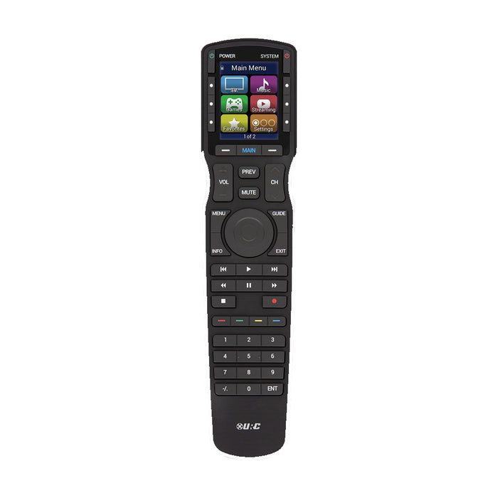 URC MX-790 Remote Control, Black