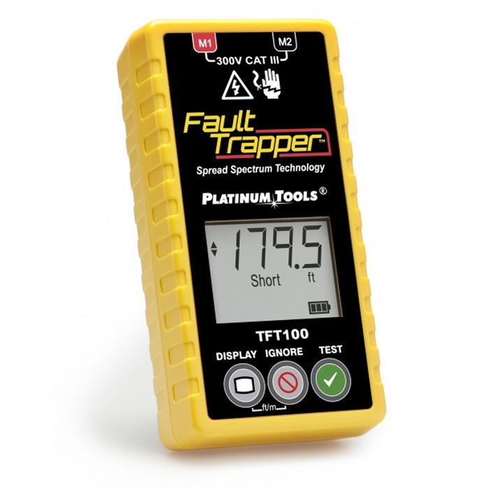 Platinum Tools TFT100, Fault Trapper™ Arc Fault Circuit Tester and Fault Locator
