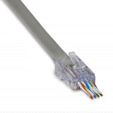 Platinum Tools 100029C, ezEX48 CAT6A CONNECTOR - 50 CLAMSHELL