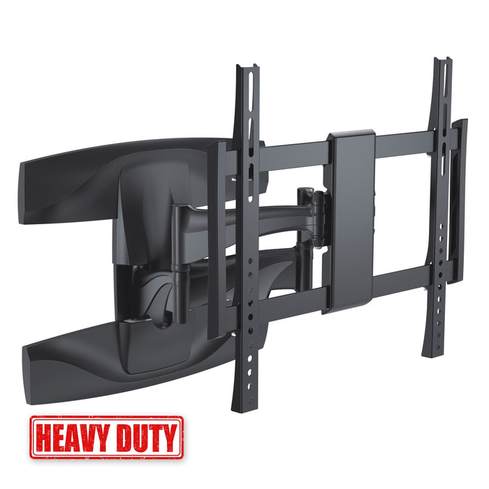 Rhino Mounts A3255HD, Articulating 32"-55" Heavy Duty Dual Stud TV Mount, Up to 99lbs / Profile: 50~444mm
