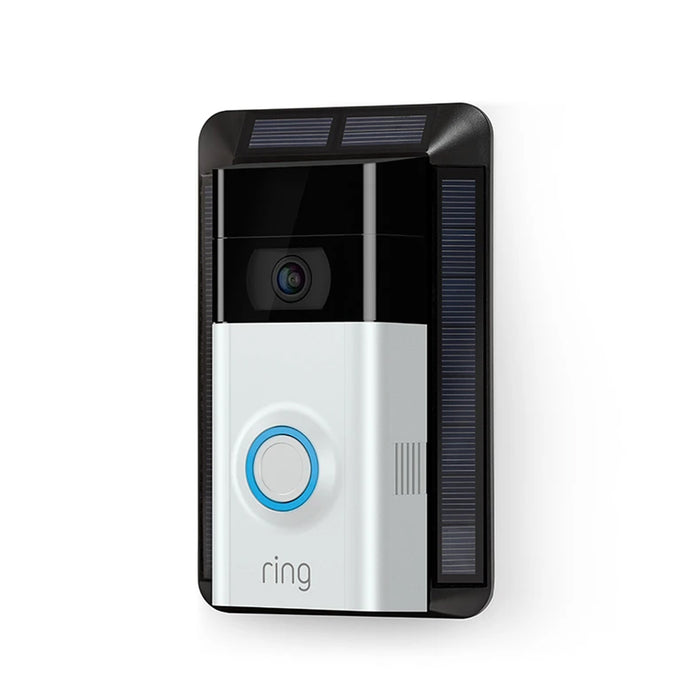 Ring Solar Charge for Battery Doorbell 2, Black.