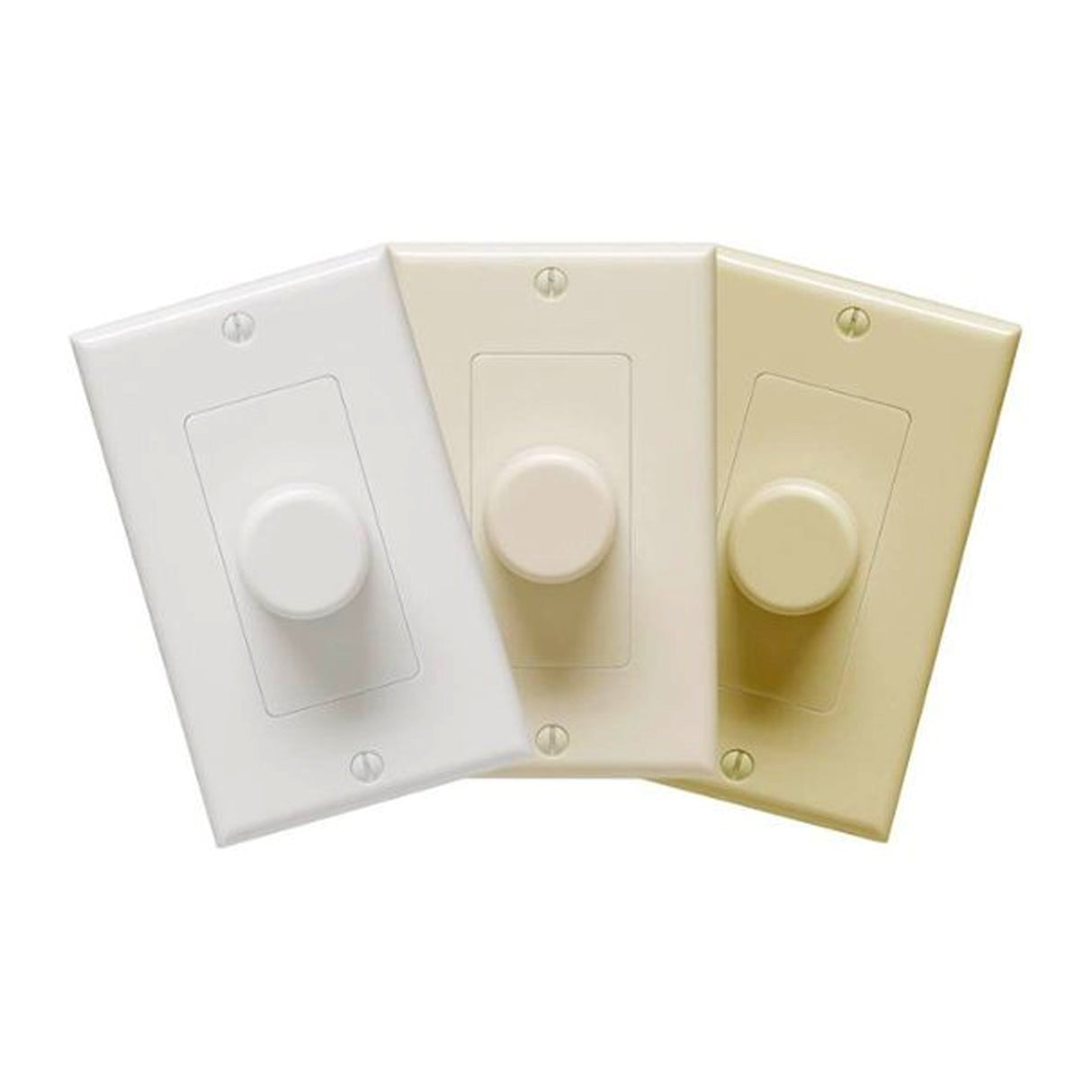 Russound ALT-70V-50, 70V VOLUME CTRL, SINGLE GANG W/ WHT, IVRY, LT ALM