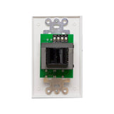 Russound ALT-70V-50, 70V VOLUME CTRL, SINGLE GANG W/ WHT, IVRY, LT ALM