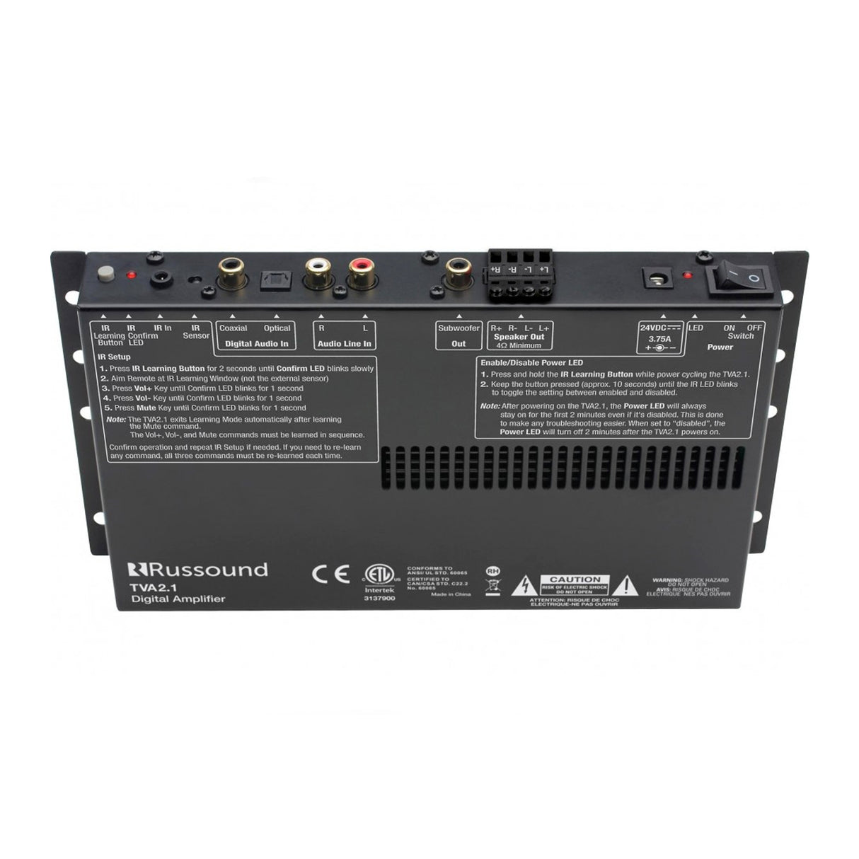 Russound TVA2.1, Local Source Amplifier.