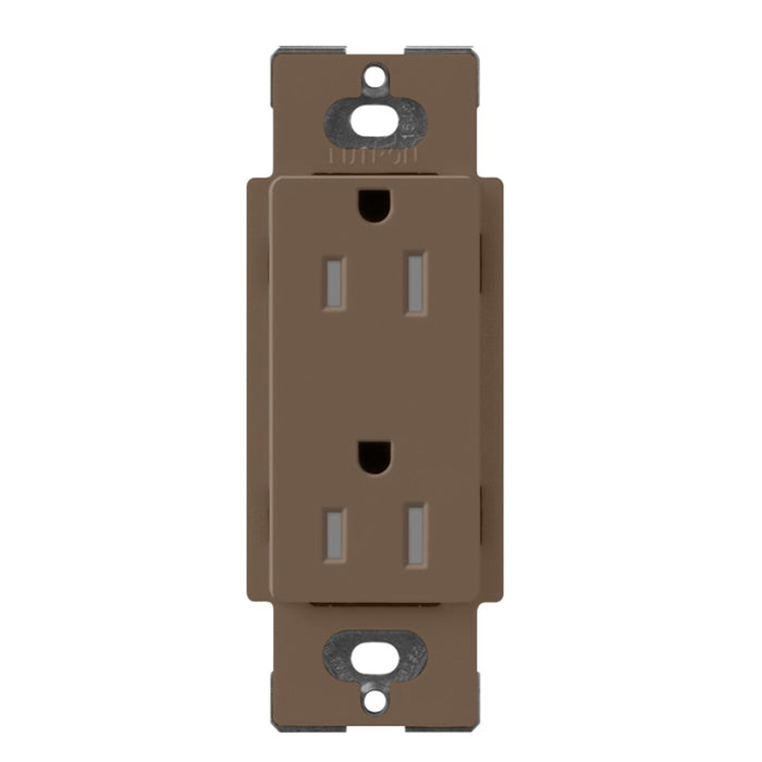 Lutron Claro SCRS-15-TR, 15A Tamper Resistant Receptacle.
