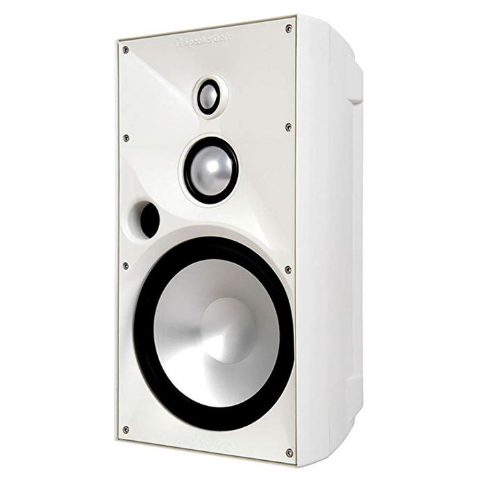 SpeakerCraft OE8 Three Black/White, Indoor/Outdoor Speaker (Each)