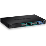 TRENDnet TPE-5028WS 28-Port Gigabit Web Smart  PoE+ Switch (370W)