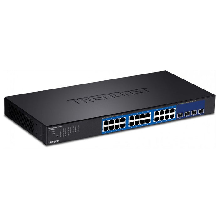 TRENDnet TEG-30284 24-port Gigabit Web Smart with 4 x 10G SFP+ slots