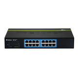 TRENDnet TEG-S16Dg 16-port Gigabit GREENnet Switch(Metal Desktop) w/ internal power