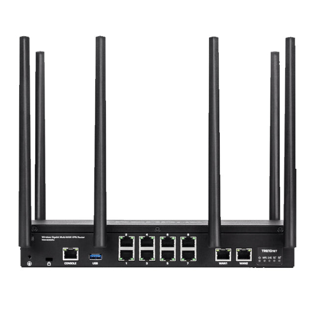 TRENDnet TEW-829DRU AC3000 Wireless Gigabit Multi-WAN VPN SMB Router