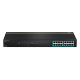 TRENDnet TPE-TG160g 16-port GREENnet Gigabit PoE+ Switch (250W)
