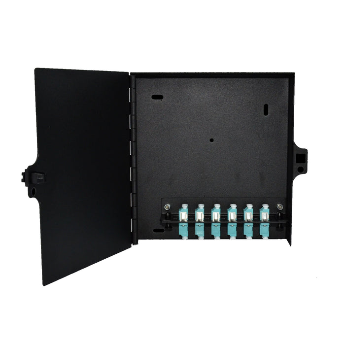 TechLogix ECO-P-M4-SC6S, Fiber Enclosure Panel, 6 Multimode Simplex SC
