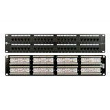 Vertical Cable (48 Port Patch Panel CAT6 2U) Patch Panel 2U, CAT6, 48 Port (UL)