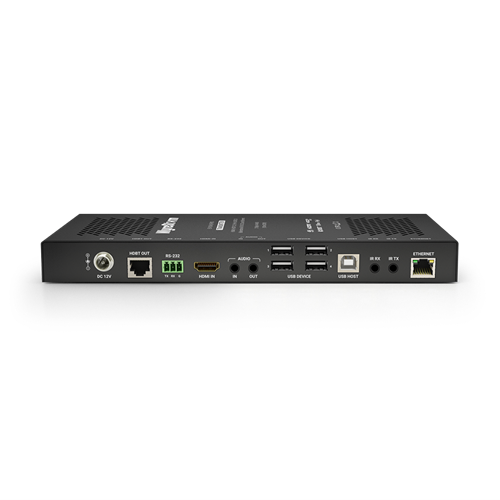 WyreStorm EX-100-H2, 4K HDR 4:4:4 60Hz HDBaseT™ Extender with DSC supporting USB.2.0 client/host (4K: 100m/328ft)