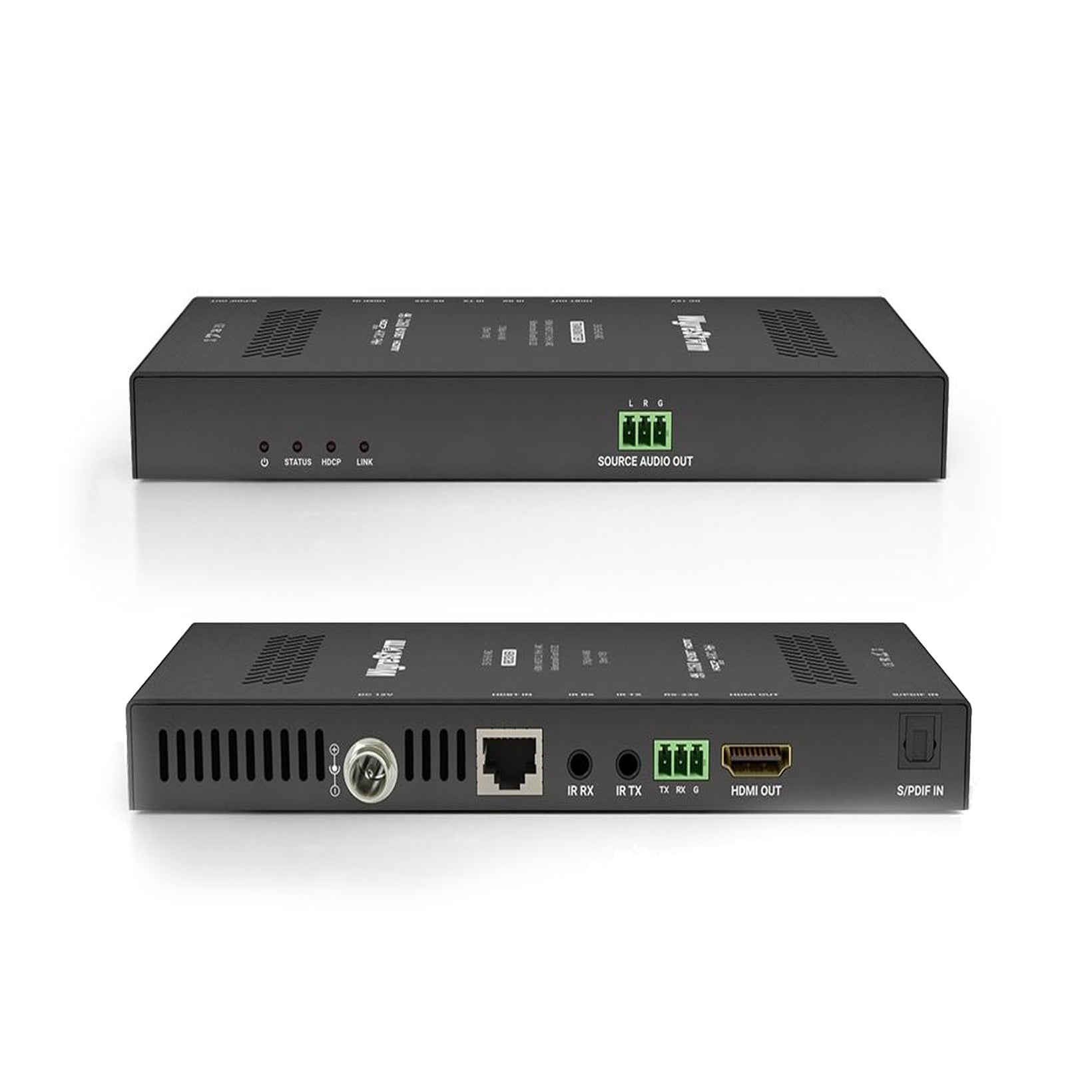 WyreStorm EX-35-H2ARC, HDMI Extender True ARC and Audio Breakou HDBaseT 4K@60Hz $:4:4:4  (4K; 35m/115ft / 1080p: 70, / 230ft) HDBaseT HDCP 2.2 & 2-way PoH and IR Bidiretional.