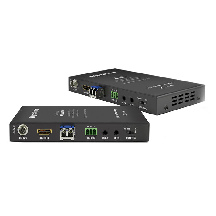 WyreStorm EXF-300-H2, HDMI Extender Fiber 4K@60Hz 4:4:4 (4K; 300m/984ft) Multi-Mode Fiber, HDCP 2.2 and RS-232 ove OM3 Multi-Mode Fiber and IR Bidiretional.
