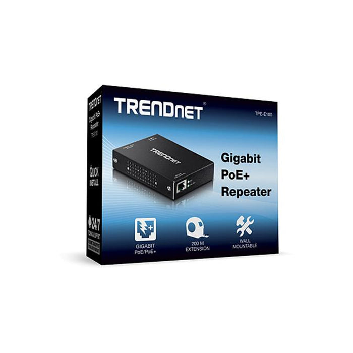 TRENDnet TPE-E100 Gigabit PoE+ Repeater