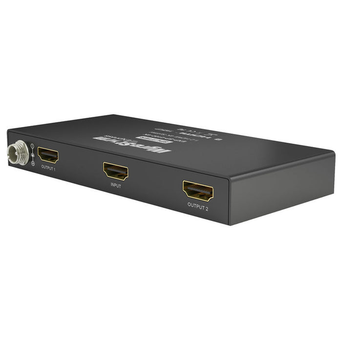 1 In 2 Out HDMI Splitter HDMI 2.0 4K HDR Scaler Support HDCP 2.2 EDID 