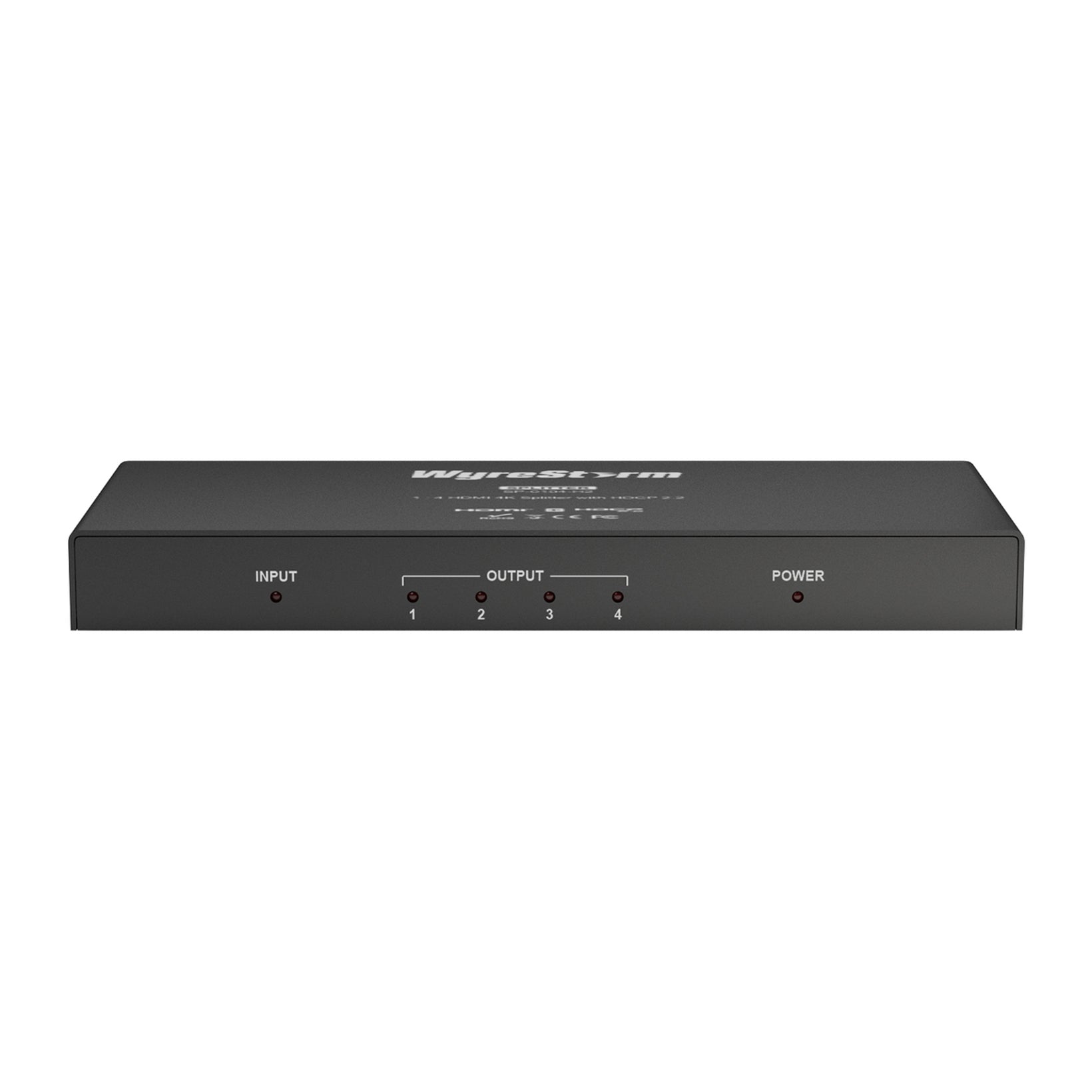 Wyrestorm SP-0104-H2 1:4 HDMI Splitter 4K@60Hz 4:4:4 (4K; 15m/49.2ft / 1080p; 15m/49.2ft) HDCP2.2 and EDID.