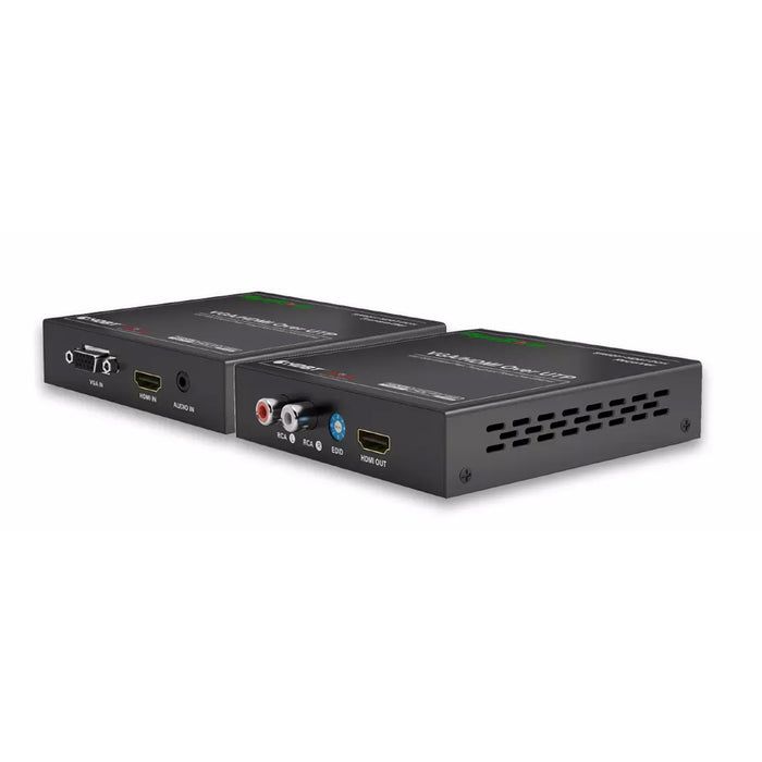 Wyrestorm SW0201POH 2:1 HDMI Switcher HDMI & VGA inputs with power-over-HDBaseT to HDMI & RCA Stereo Outputs Over UTP Auto Switcher w/ PoH.