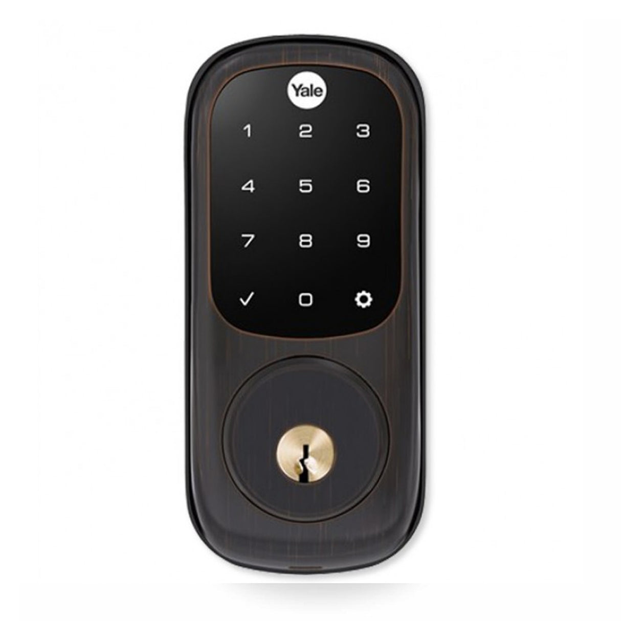 Yale YRD226-ZW2-0BP Touchscreen Z-Wave-DB -Oil Rubbed Bronze (Permanent)