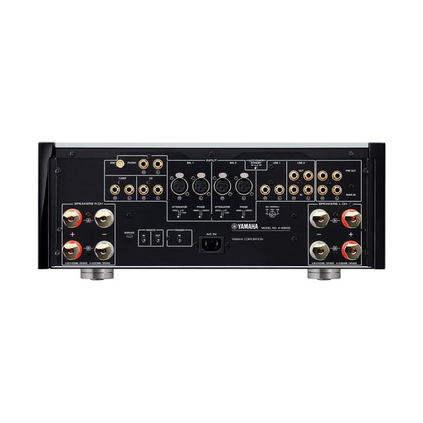 Yamaha A-S3200, Stereo 200W Integrated Amplifier 2-Channel, (Black / Silver)