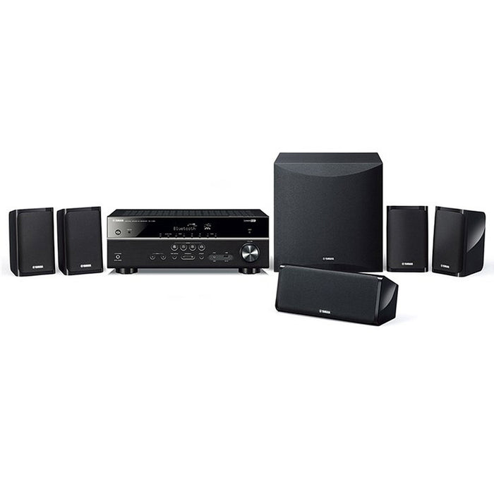 Yamaha YHT-4950UBL, 5.1-Channel 4K Home Theater Speaker System with Powered Subwoofer and Bluetooth Streaming - Black
