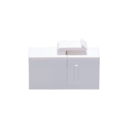 Acegear Cat6 RJ45 Inline Keystone Coupler - White