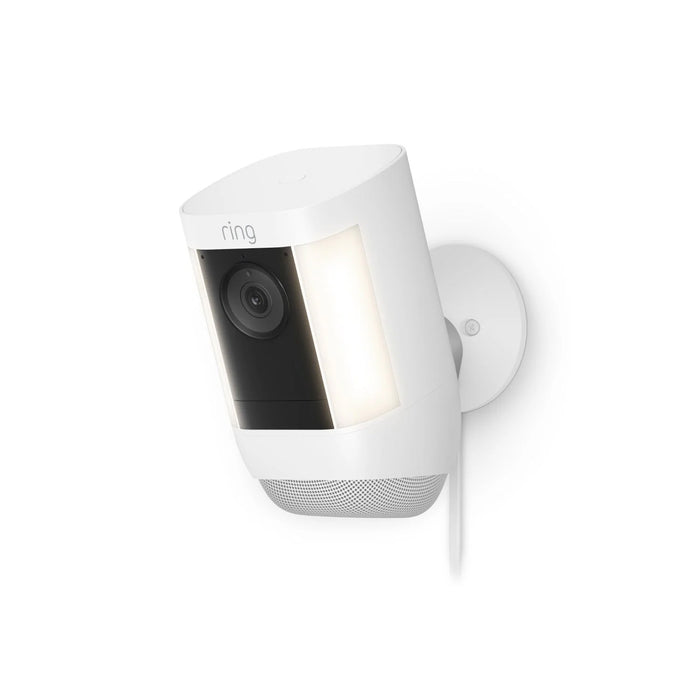 Ring Spotlight Cam Pro Wired Black 3D Motion Detection, Two-Way Talk with Audio+, and Dual-Band Wifi