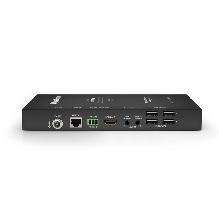 Wyrestorm RX-500, 4K HDR 4:2:0 60Hz HDBaseT 2.0 Receiver with USB Device Inputs, Audio De-embed & PoH (4K: 35m/115ft)