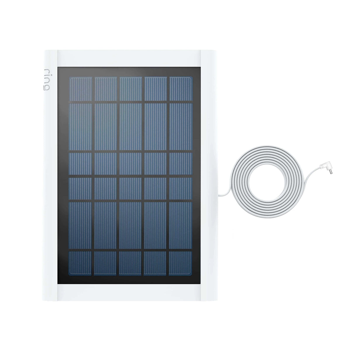 Ring Solar Panel 2Gen, Compatible with Ring Spotlight Cam Plus & Pro, (White / Black)