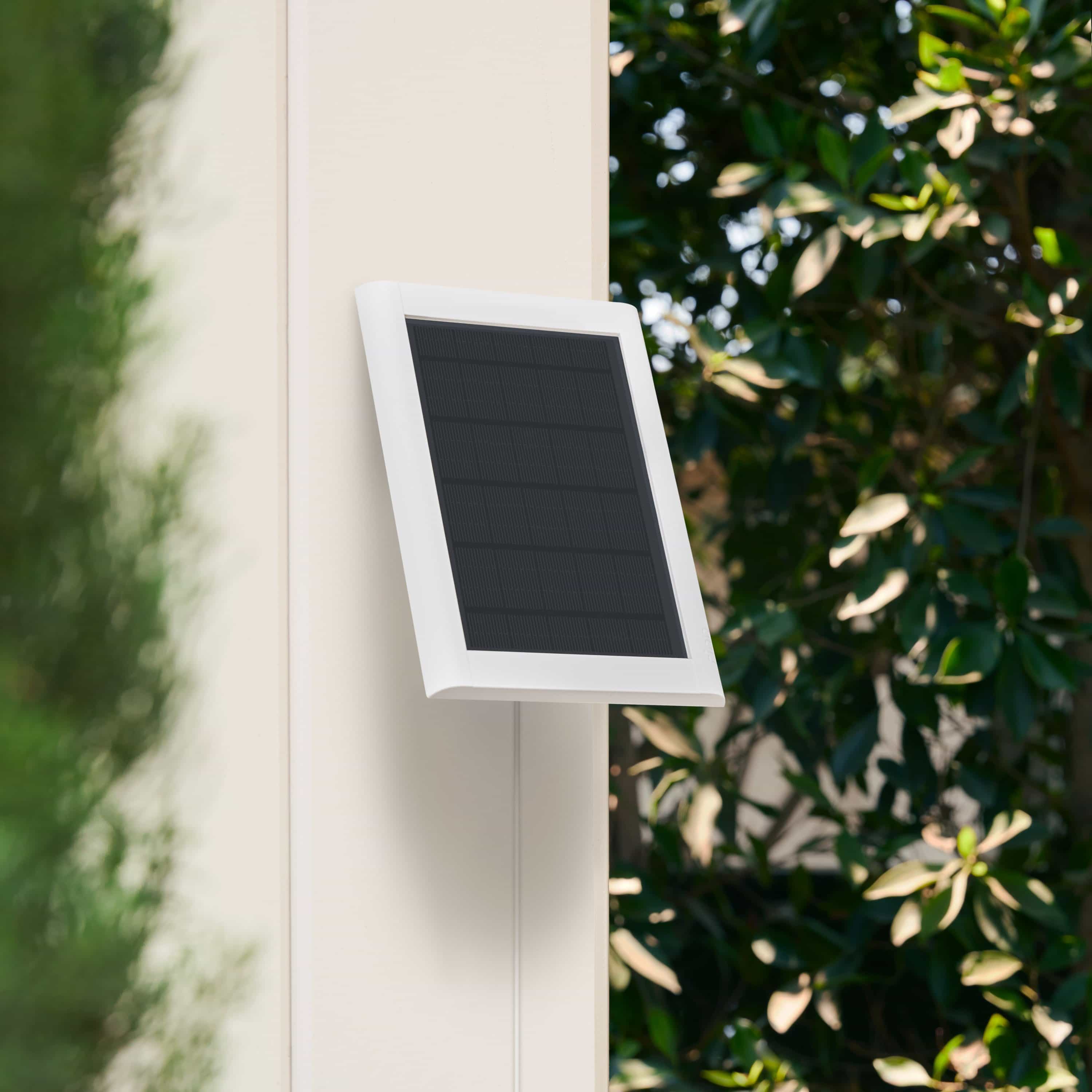 Ring Solar Panel 2Gen, Compatible with Ring Spotlight Cam Plus & Pro, (White / Black)