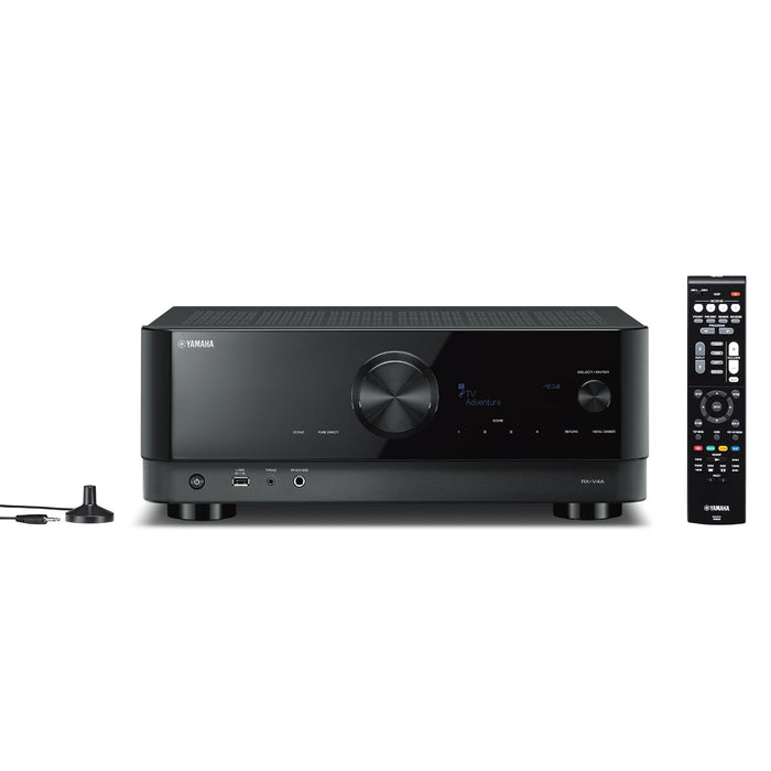 Yamaha RX-V4ABL, 5.2-Channel Network A/V Receiver with MusicCast