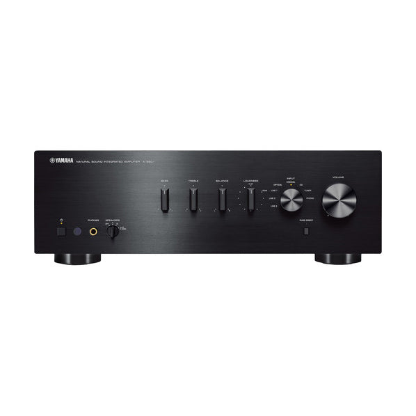 Yamaha A-S501, Stereo 100W Integrated Amplifier 2-Channel, (Black / Silver)